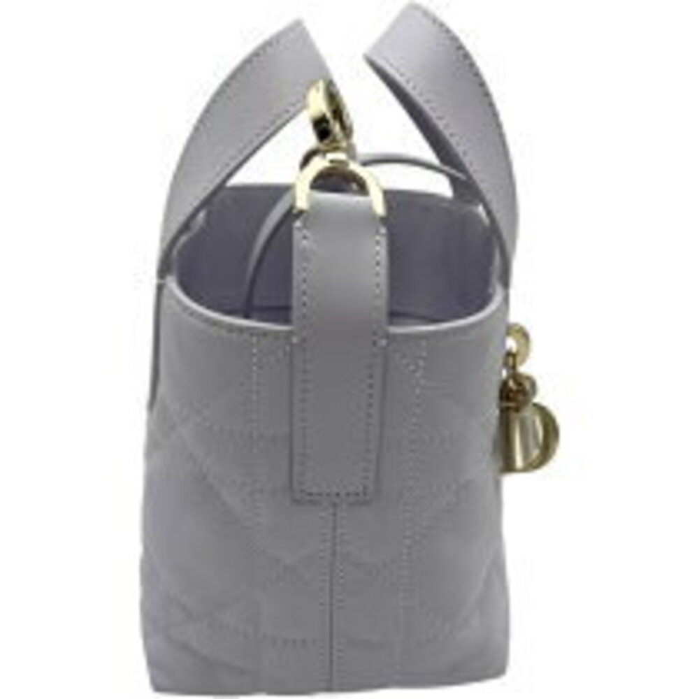 Christian Dior Toujours Vertical Tote Bag Purple Calfskin - Picture 4 of 8